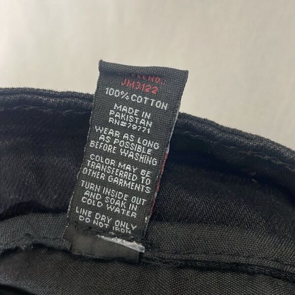 Jordan Craig Aaron Black and White Graphic Print Jeans Size 30x32 - Picture 6 of 13